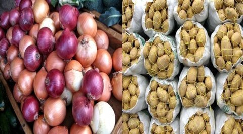 ذخیره پیاز و سیب زمینی در گیلان