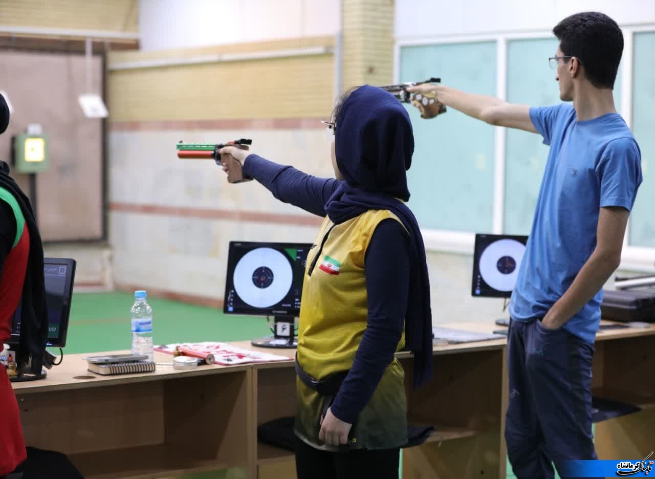 اردوی تیم ملی تیراندازی در کرمانشاه برگزار شد
