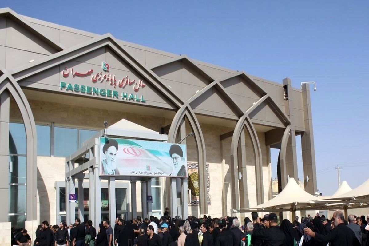 افزایش ۶.۹ درصدی رفتوآمدها نسبت به سال گذشته در مرز مهران افزایش ۶.۹ درصدی رفتوآمدها نسبت به سال گذشته در مرز مهران
