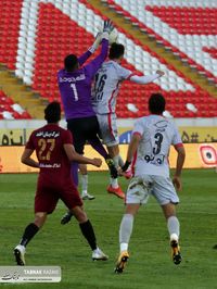 گزارش تصویری لیگ برتر فوتبال | مسابقه فوتبال پدیده مشهد و پرسپولیس تهران