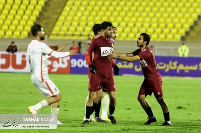 گزارش تصویری لیگ برتر فوتبال | مسابقه فوتبال پدیده مشهد و پرسپولیس تهران