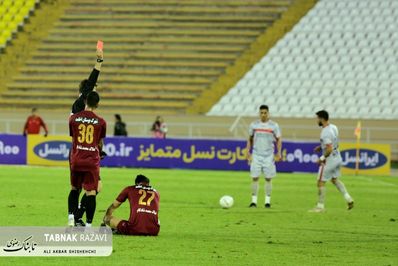 گزارش تصویری لیگ برتر فوتبال | مسابقه فوتبال پدیده مشهد و پرسپولیس تهران