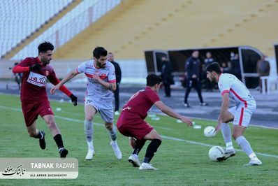 گزارش تصویری لیگ برتر فوتبال | مسابقه فوتبال پدیده مشهد و پرسپولیس تهران