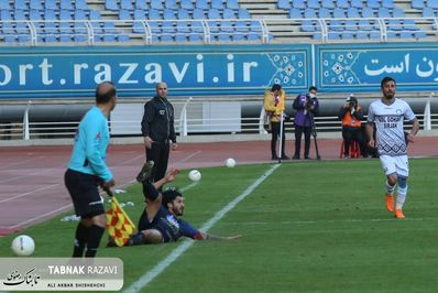 گزارش تصویری فوتبال حذفی نساجی مازندران _گل گهر سیرجان